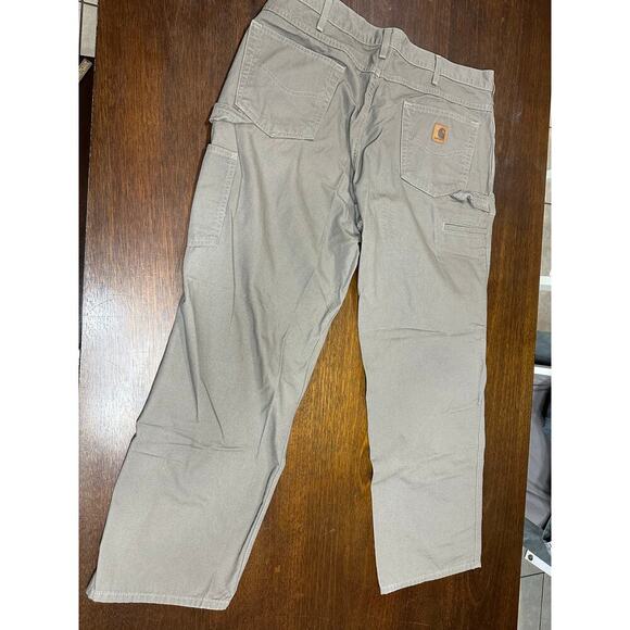 Carhartt B159 MUS Loose Fit Carpenter Pants Men 38x30 Western Workwear Cowboy - Picture 3 of 12